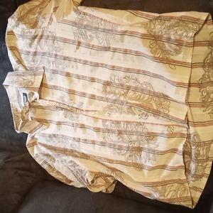 Dolce & Gabbana mens short sleeve dress shirt xL